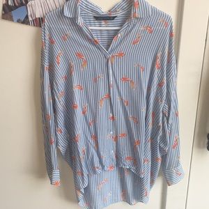 goldfish shirt zara